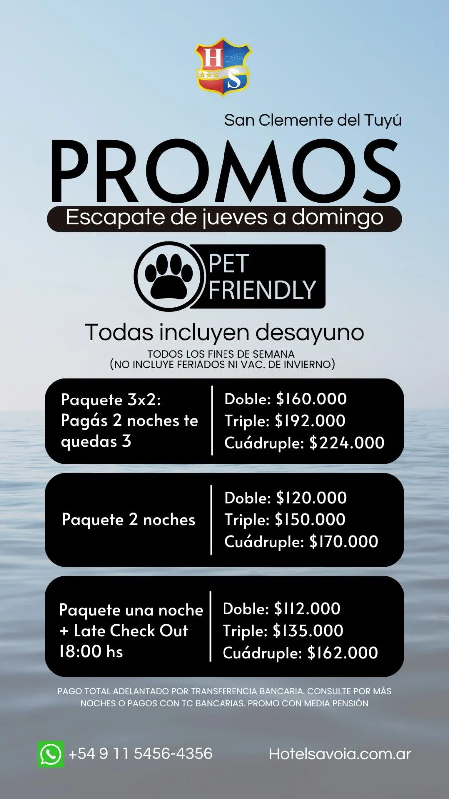 Hotel Savoia - Promos de jueves a domingo